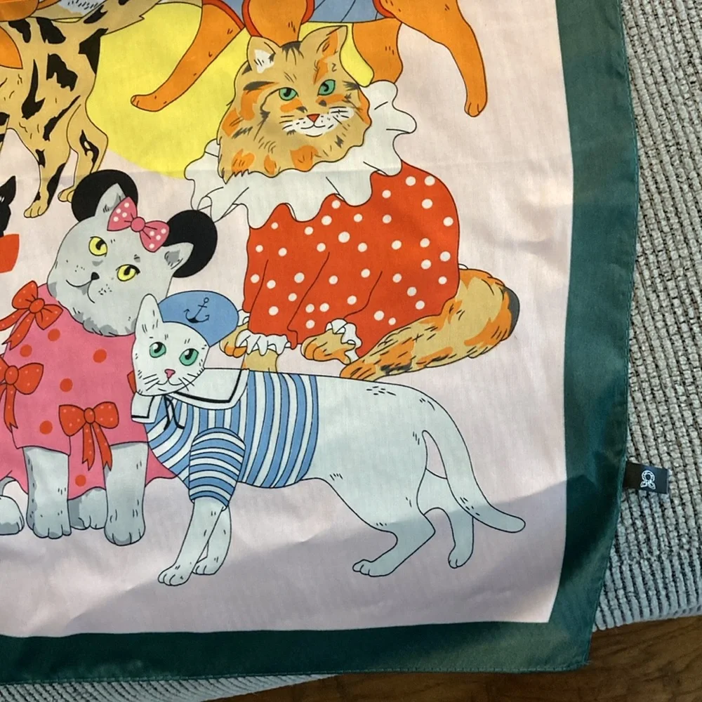 None cat scarf